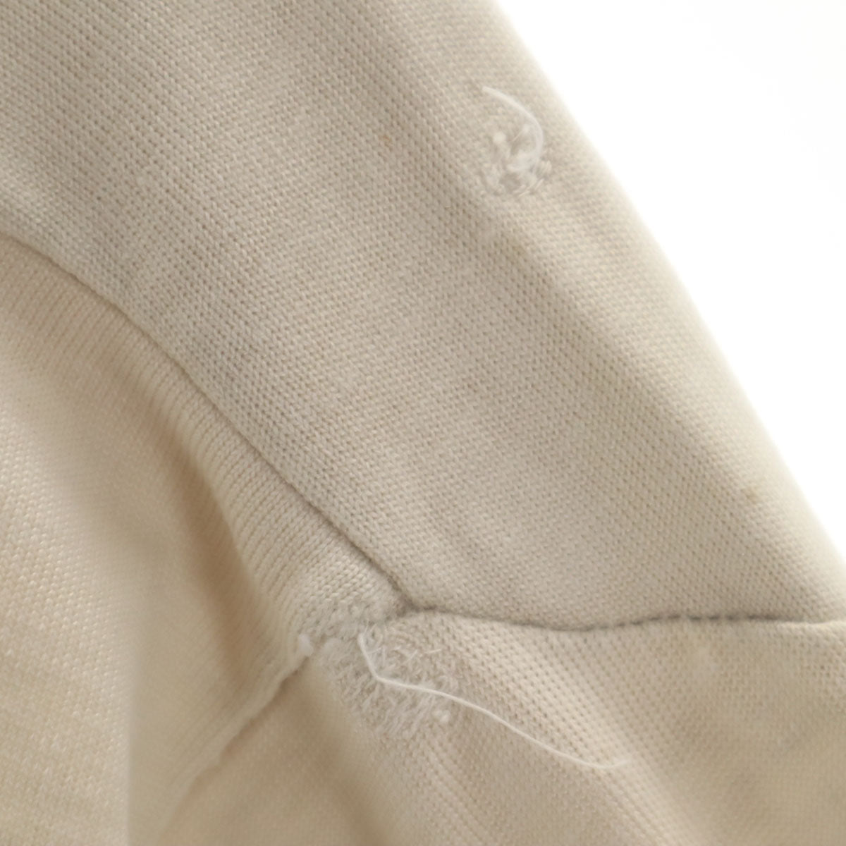 60s Vintage Football Long Sleeve T-Shirt Beige