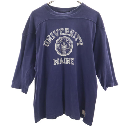 Champion 60s Vintage UNIVERSITY MAINE Sleeve T-Shirt Size L