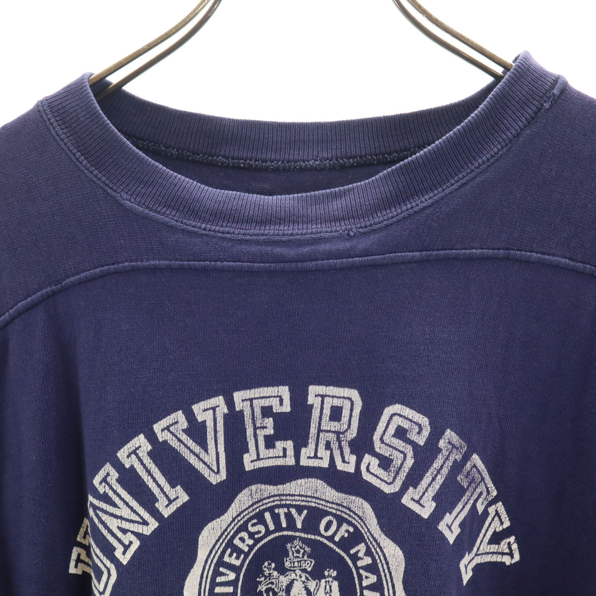 Champion 60s Vintage UNIVERSITY MAINE Sleeve T-Shirt Size L