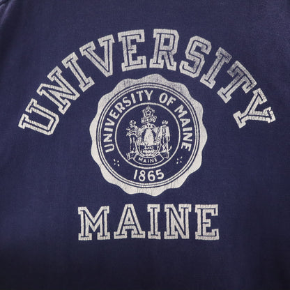 Champion 60s Vintage UNIVERSITY MAINE Sleeve T-Shirt Size L