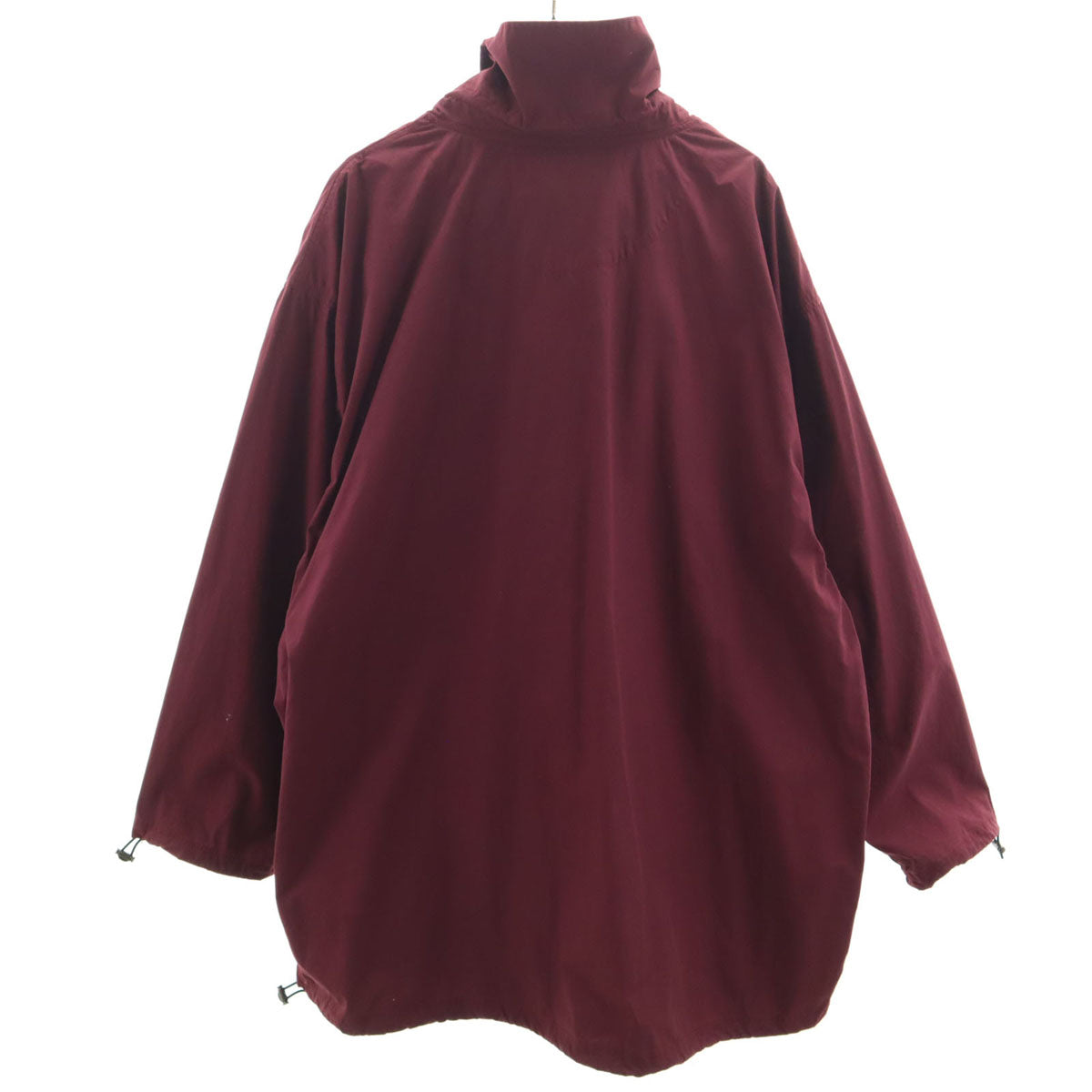 INSCRIRE Made in Japan Pullover Anorak Wine Red Size M