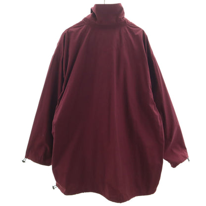 INSCRIRE Made in Japan Pullover Anorak Wine Red Size M