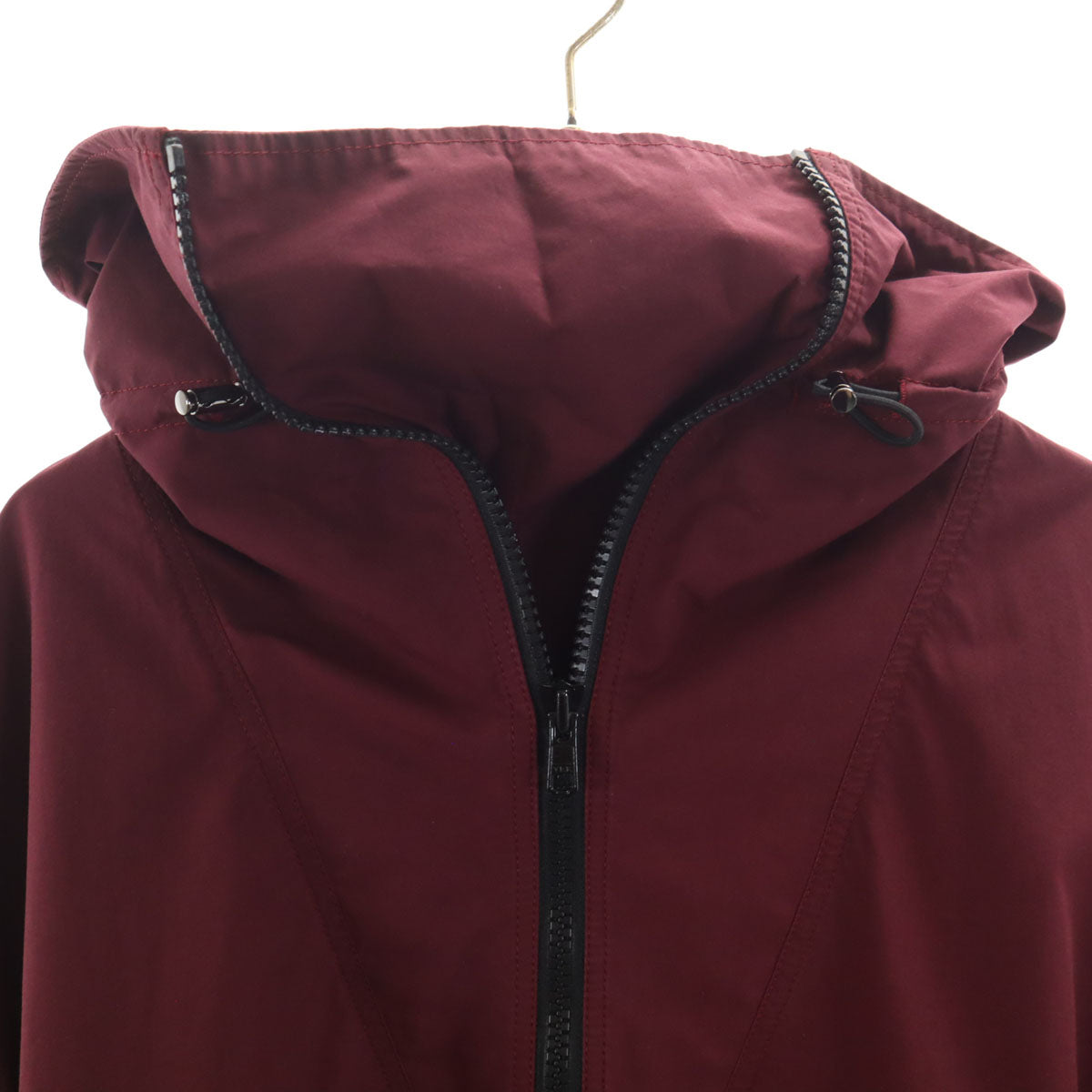 INSCRIRE Made in Japan Pullover Anorak Wine Red Size M