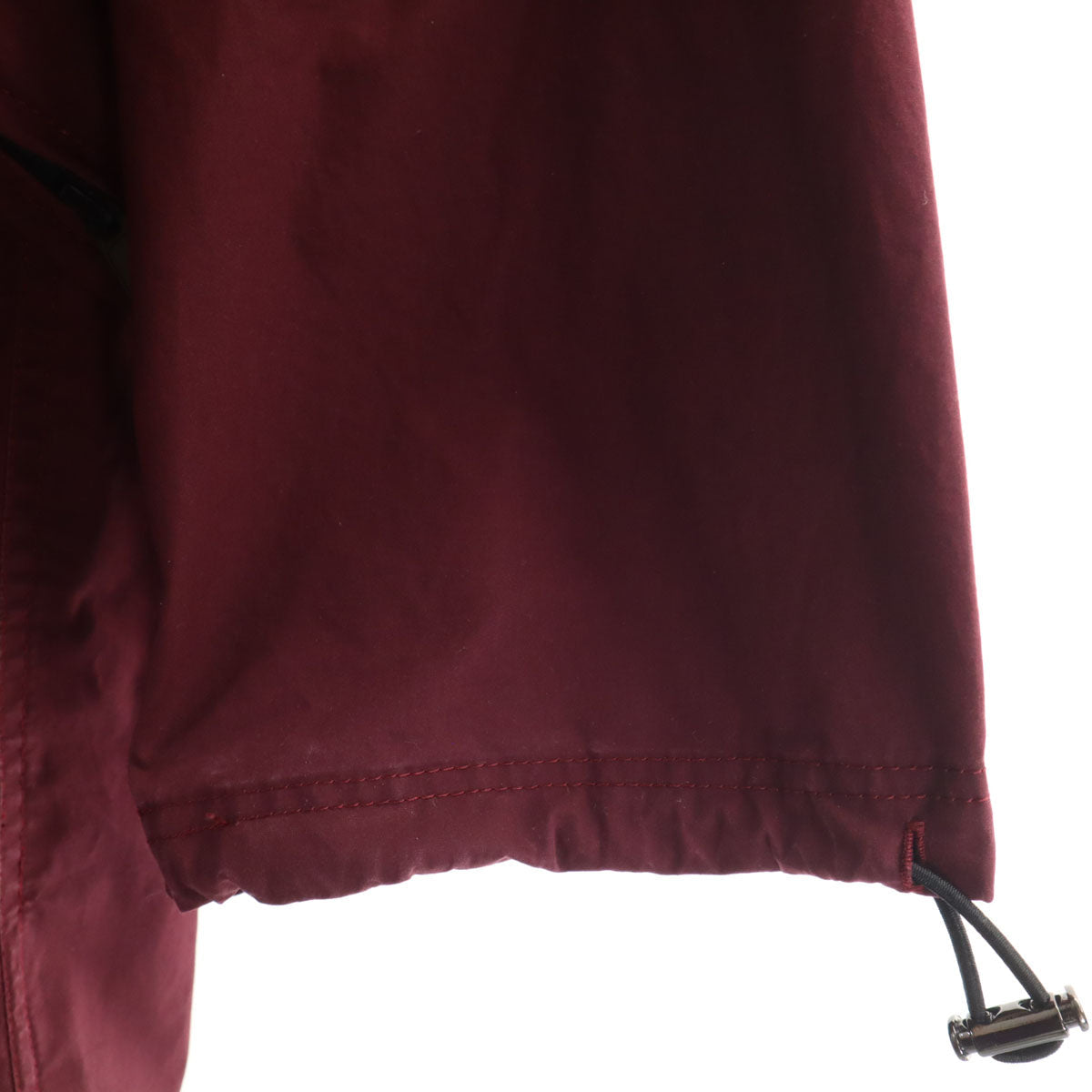 INSCRIRE Made in Japan Pullover Anorak Wine Red Size M
