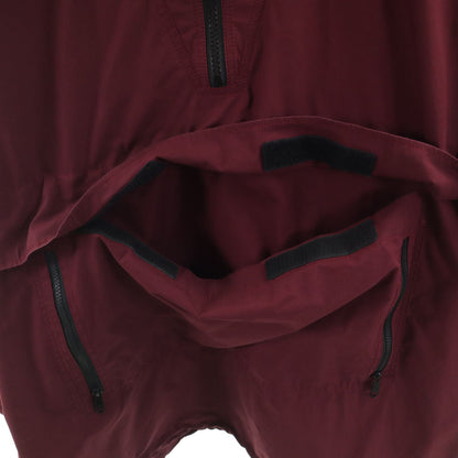 INSCRIRE Made in Japan Pullover Anorak Wine Red Size M