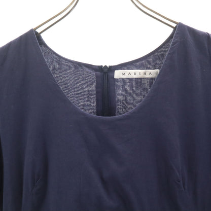 MARIHA Short Sleeve Dress Navy Size 38