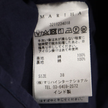 MARIHA Short Sleeve Dress Navy Size 38