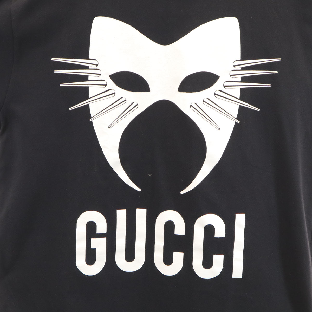 GUCCI Italian Mask T-Shirt Black