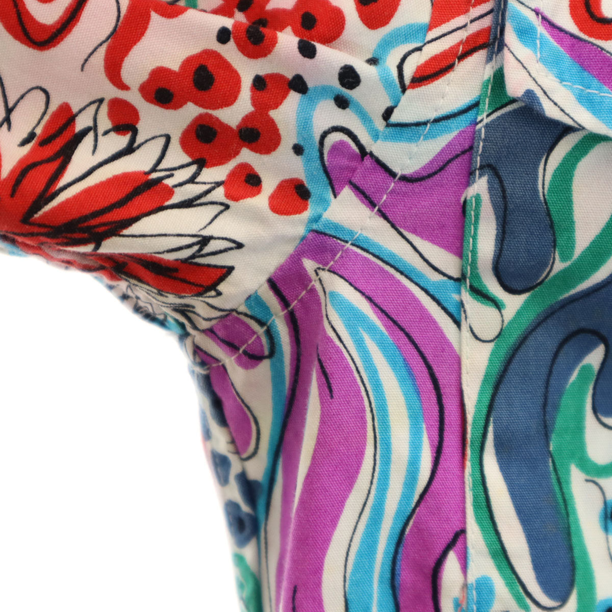 SAINT LAURENT 70s Vintage Multi Patterned Long Sleeve Shirt Size 34