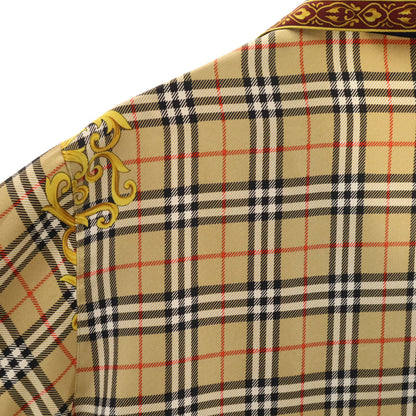 Burberrys 90s Nova Check Long Sleeve Shirt Beige Size JP 7