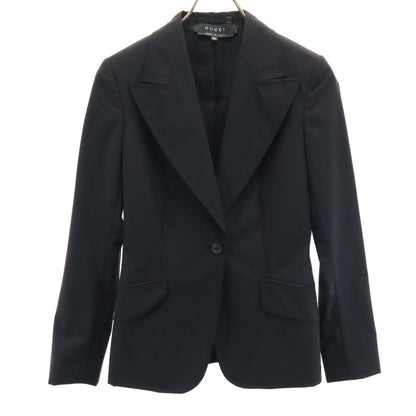 GUCCI Italian Tailored Blazer Black Size 38