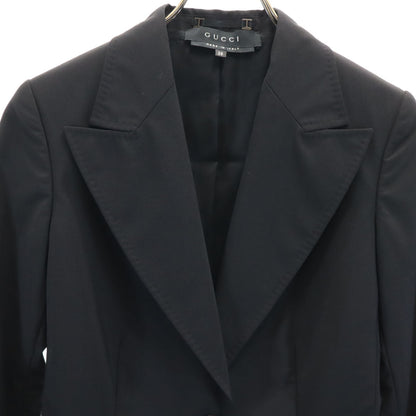 GUCCI Italian Tailored Blazer Black Size 38