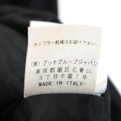 GUCCI Italian Tailored Blazer Black Size 38