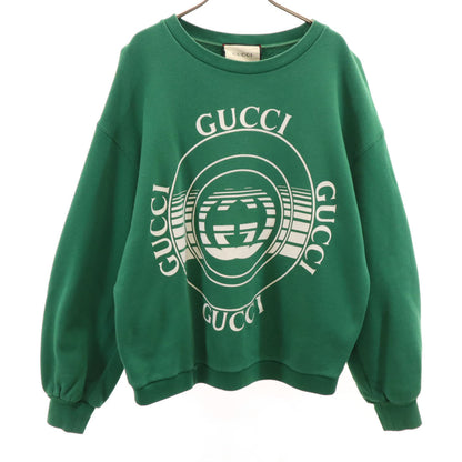 GUCCI Italian Made Long Sleeve Sweatshirt Green Size S