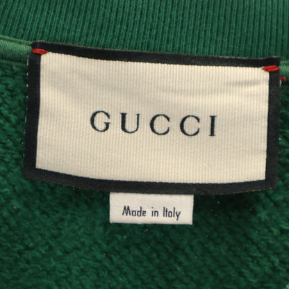 GUCCI Italian Made Long Sleeve Sweatshirt Green Size S