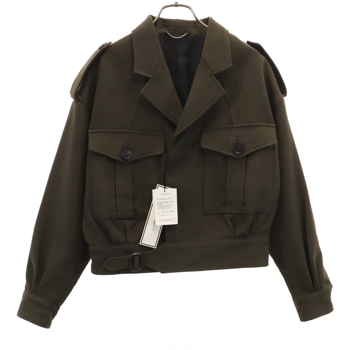 JOHN LAWRENCE SULLIVAN Military Ike Jacket Green Size M