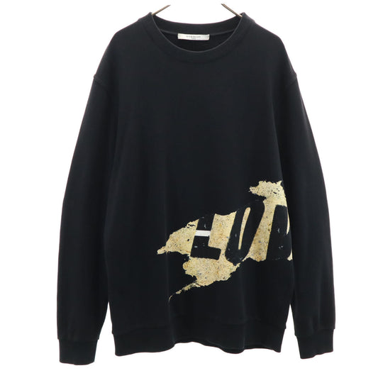 Givenchy 15AW LOVE Logo Sweatshirt Black Size L