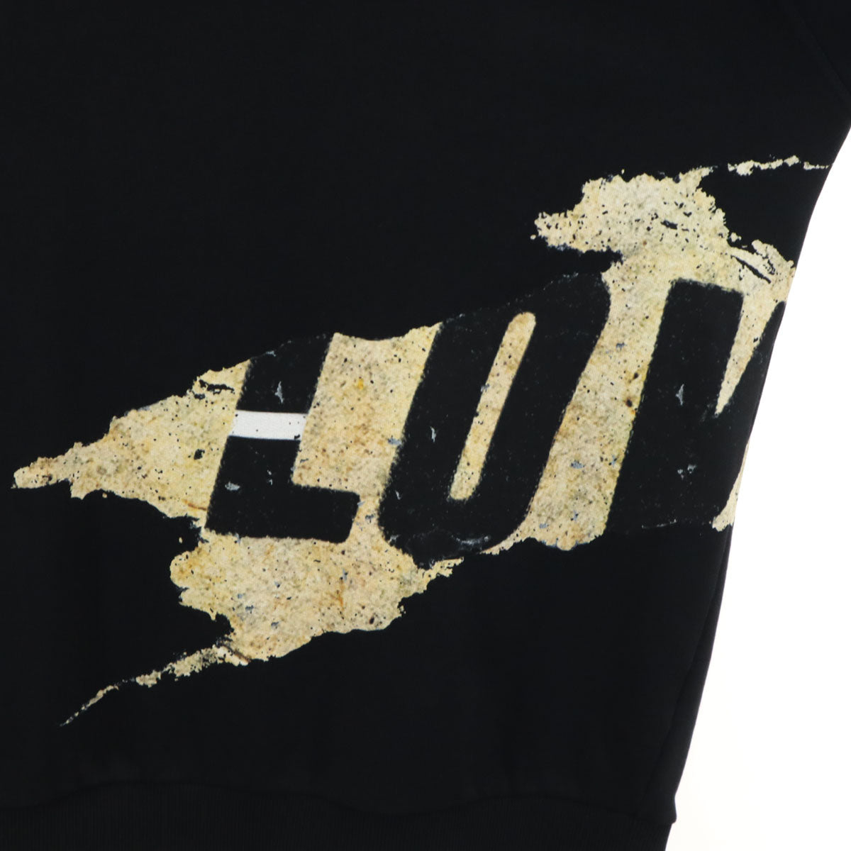 Givenchy 15AW LOVE Logo Sweatshirt Black Size L