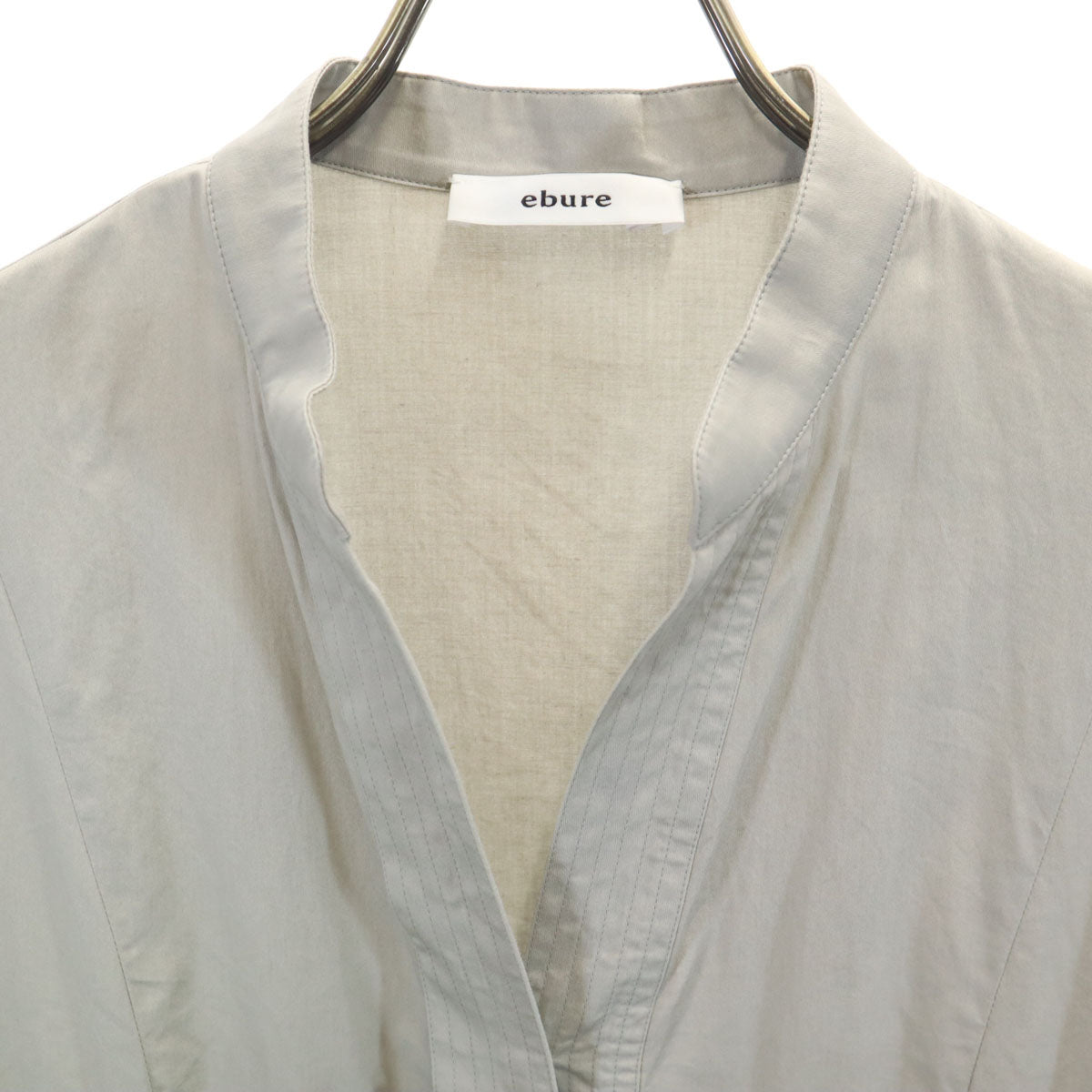ebure 3/4 Sleeve Gray Maxi Dress Size 36