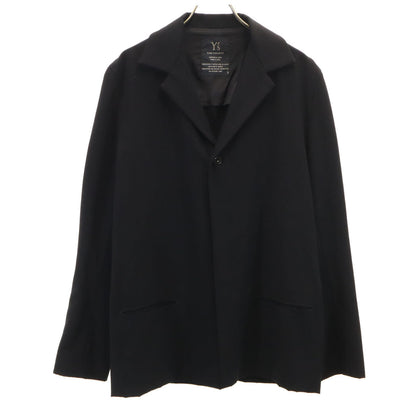 Y's Lapel Jacket Black Size JP 3