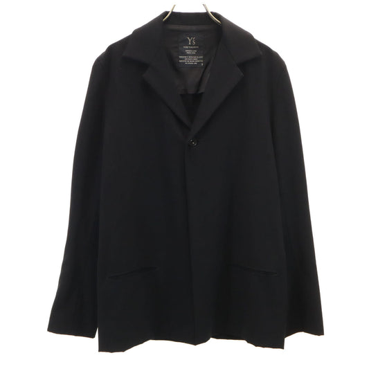 Y's Lapel Jacket Black Size JP 3