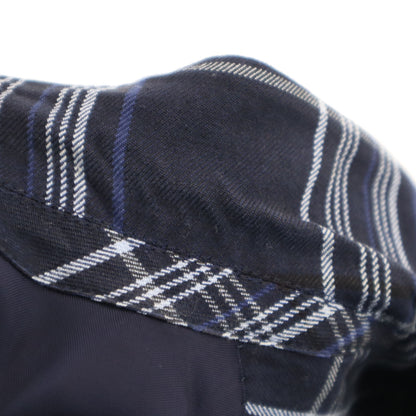 COMME des GARCONS HOMME 80s 90s Checkered Blazer Navy Size M