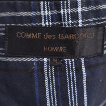 COMME des GARCONS HOMME 80s 90s Checkered Blazer Navy Size M