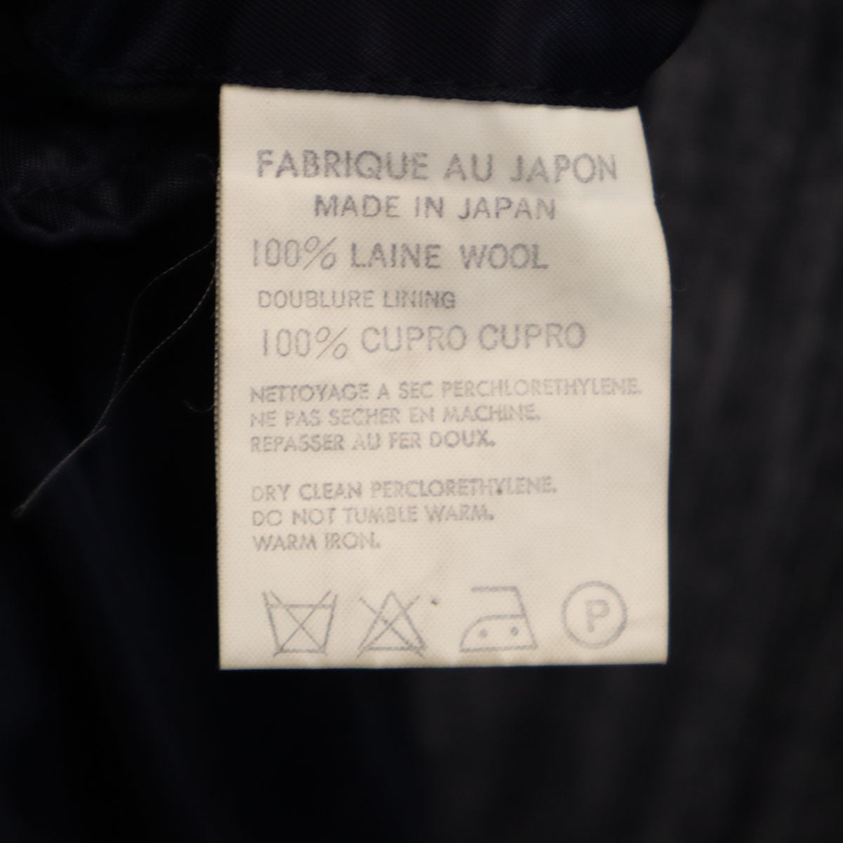 Yohji Yamamoto Y’s for men 90s Old Blazer Dark Navy Size L