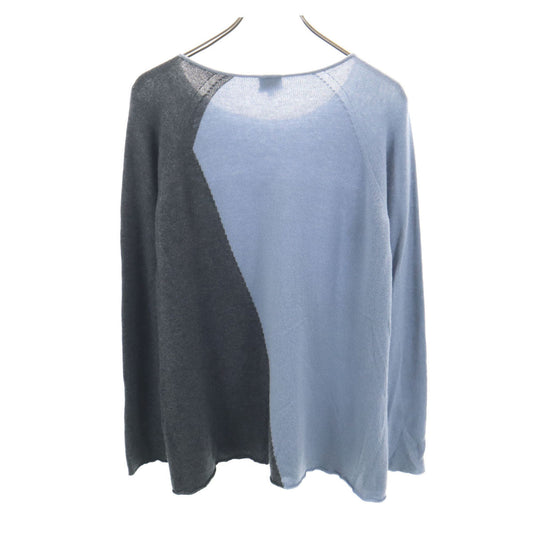 ARMANI COLLEZIONI Long Sleeve Knit Sweater Gray Size S