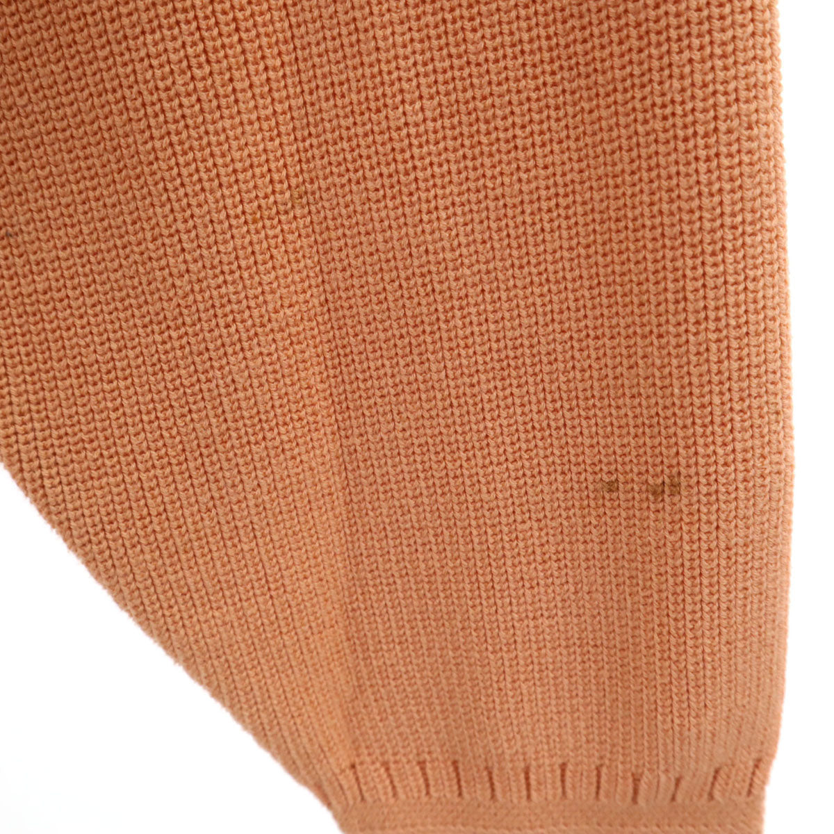 Christian Dior SPORTS 90s Long Sleeve Pale Orange Sweater Size M