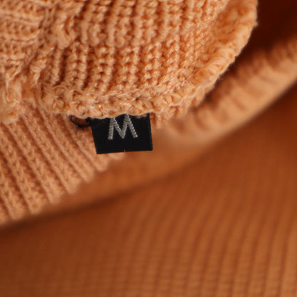 Christian Dior SPORTS 90s Long Sleeve Pale Orange Sweater Size M