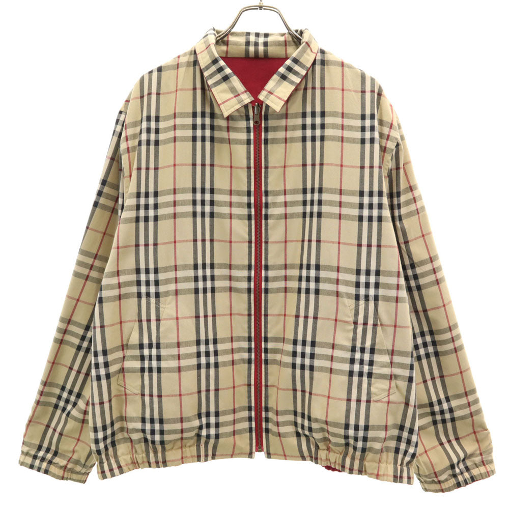 BURBERRY LONDON Nova Check Reversible Jacket Beige Size L