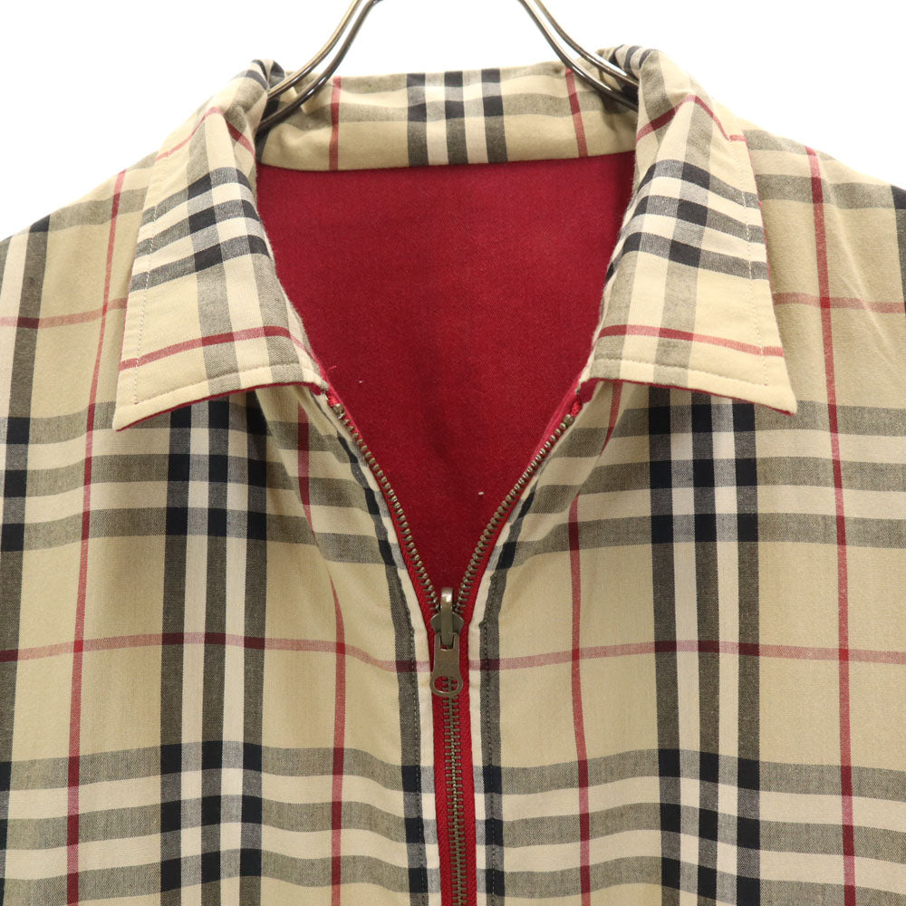 BURBERRY LONDON Nova Check Reversible Jacket Beige Size L