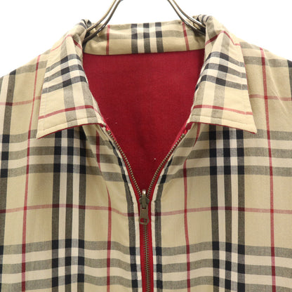 BURBERRY LONDON Nova Check Reversible Jacket Beige Size L