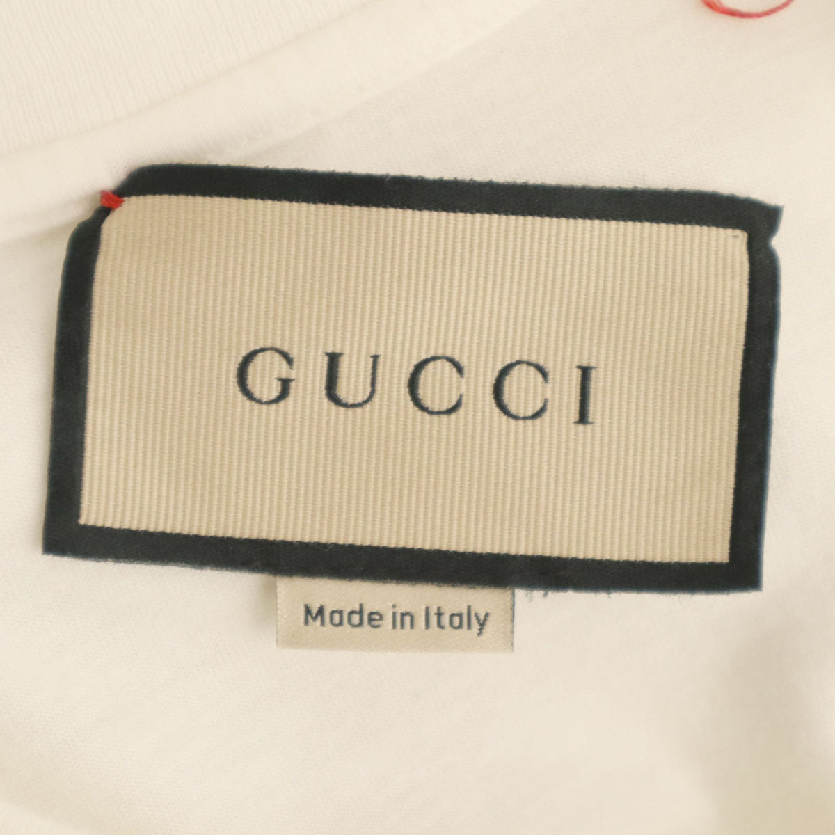 GUCCI Italy Strawberry Short Sleeve T-Shirt White Size XS