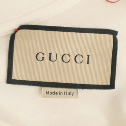 GUCCI Italy Strawberry Short Sleeve T-Shirt White Size XS