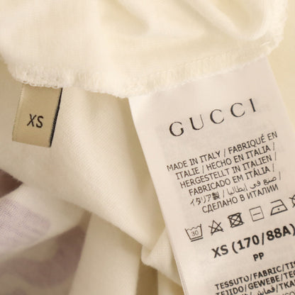 GUCCI Italy Strawberry Short Sleeve T-Shirt White Size XS