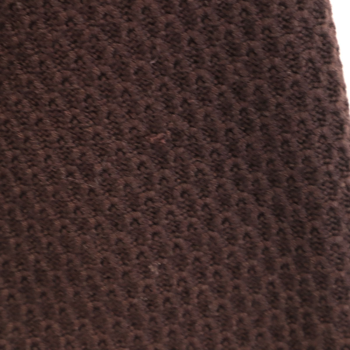 LOUIS VUITTON Italian Long Sleeve Sweater Brown Size L
