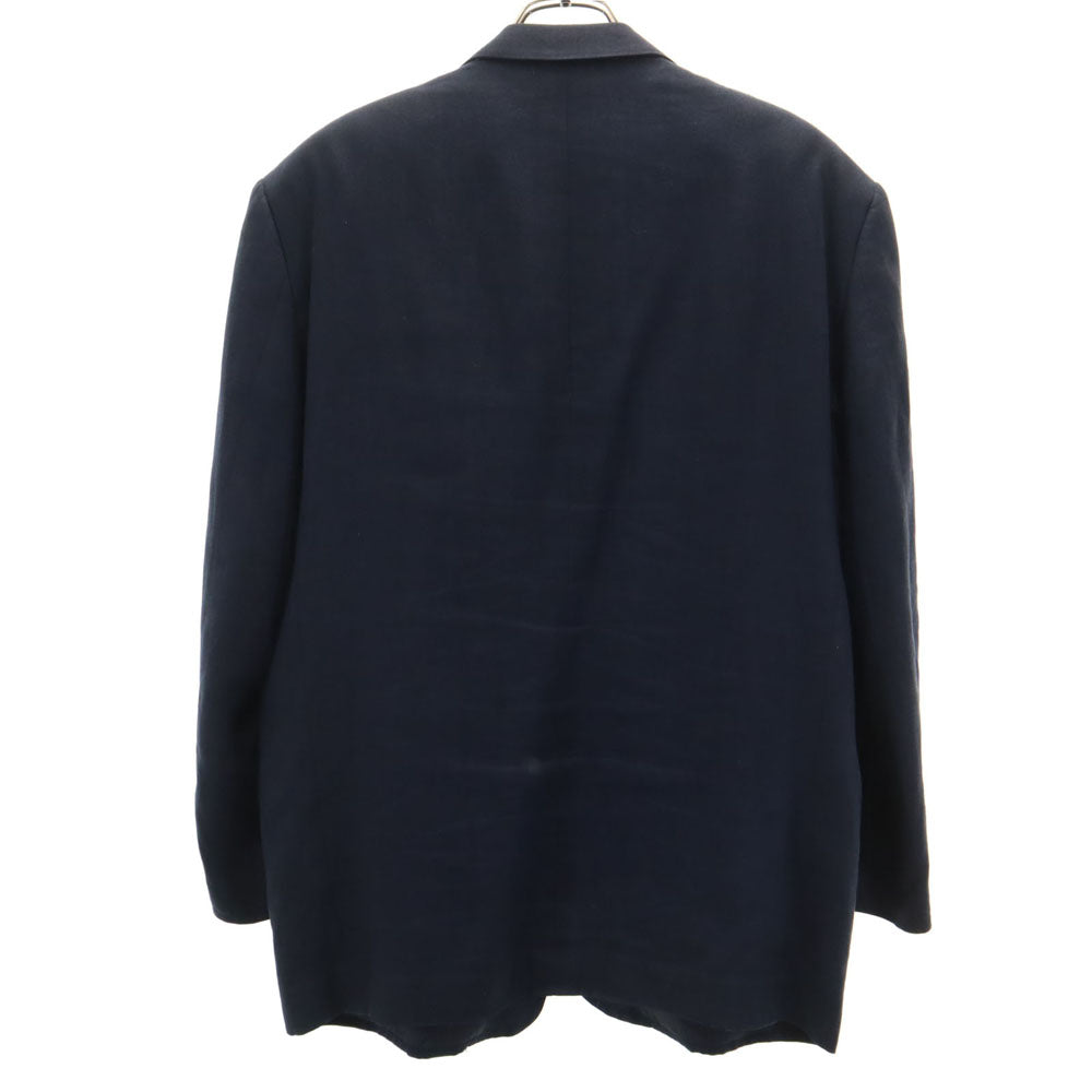 COMME des GARCONS HOMME 90s Linen Blazer Navy Size M