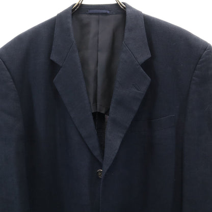 COMME des GARCONS HOMME 90s Linen Blazer Navy Size M