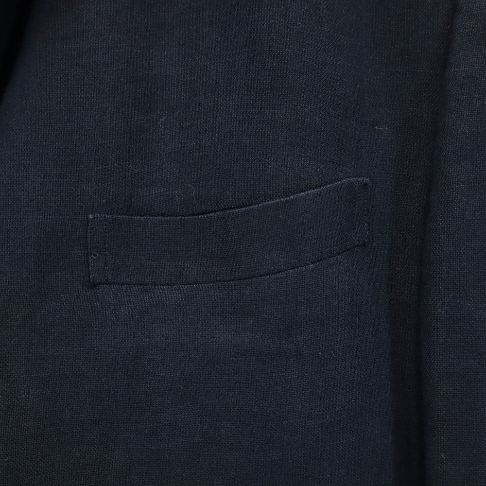 COMME des GARCONS HOMME 90s Linen Blazer Navy Size M