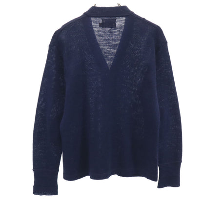 CAMPUS 50s Vintage Wool Blend Cardigan Blue Size 42
