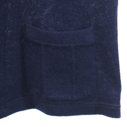 CAMPUS 50s Vintage Wool Blend Cardigan Blue Size 42