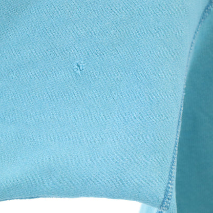 Spring Foot 60s 70s Vintage Back Light Blue Sweatshirt Size L