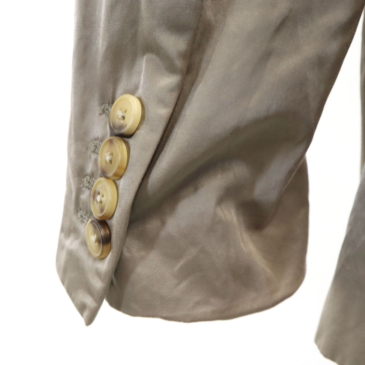 DRIES VAN NOTEN Greige Blazer Size 48