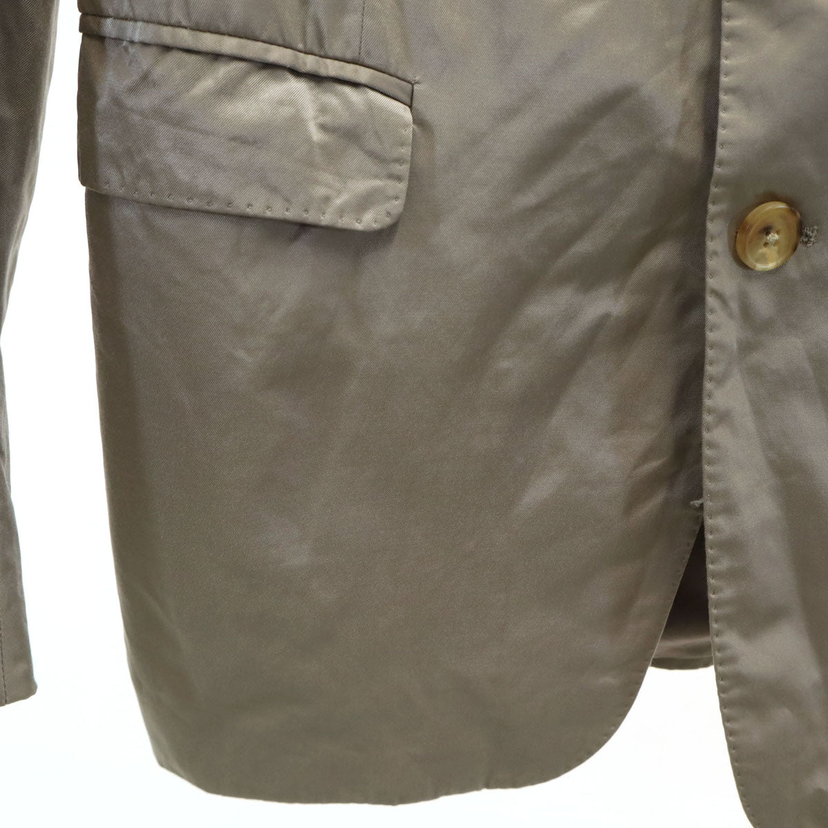 DRIES VAN NOTEN Greige Blazer Size 48