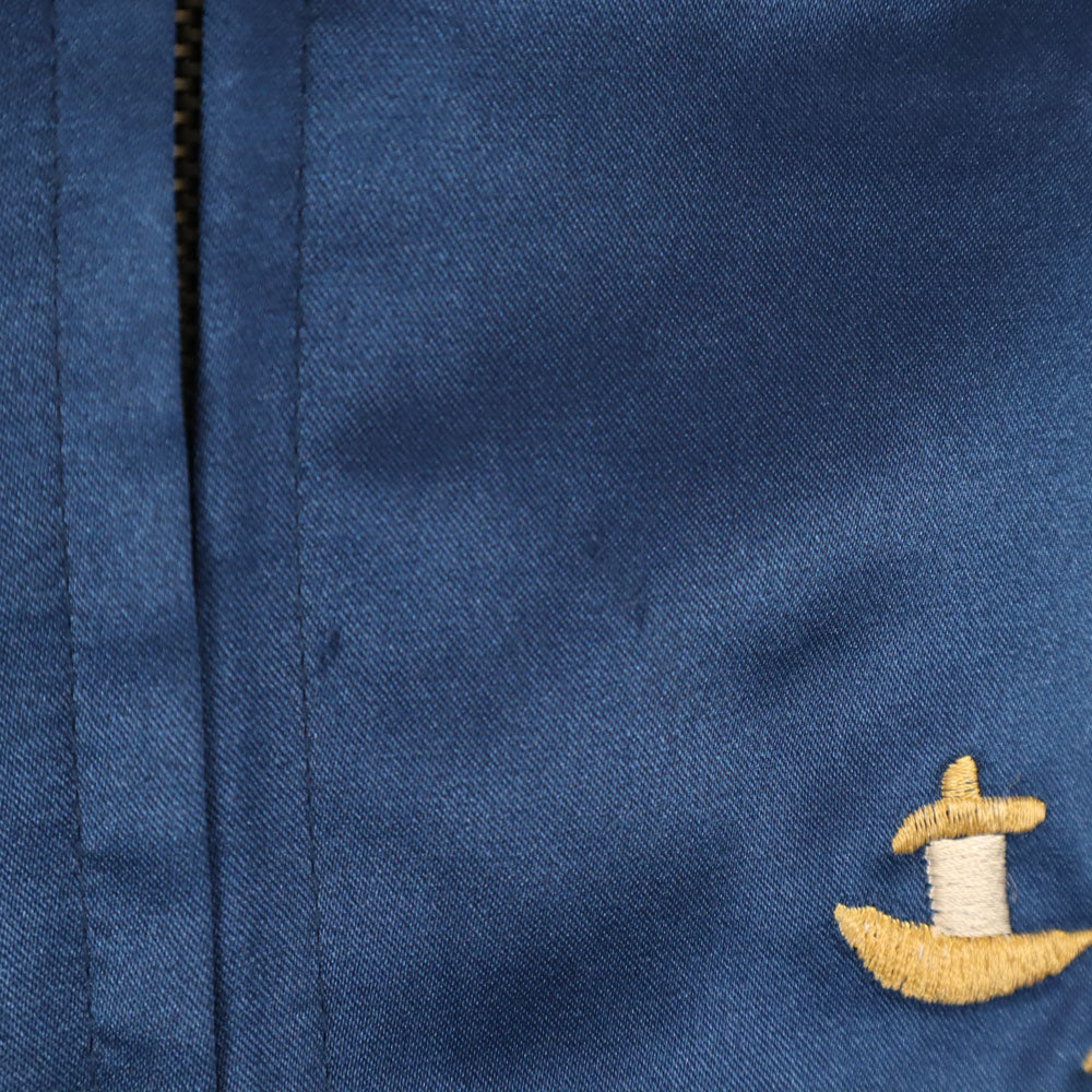 USS Blue Reversible Dragon Souvenir Jacket Size M