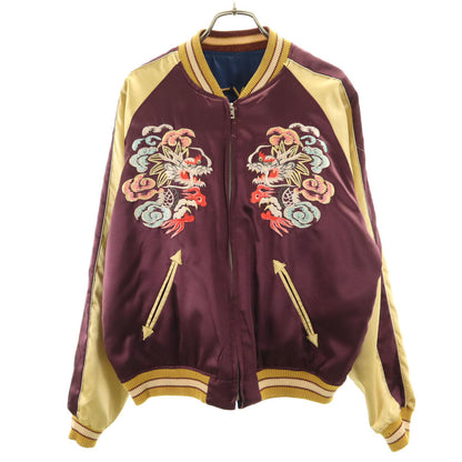 USS Blue Reversible Dragon Souvenir Jacket Size M