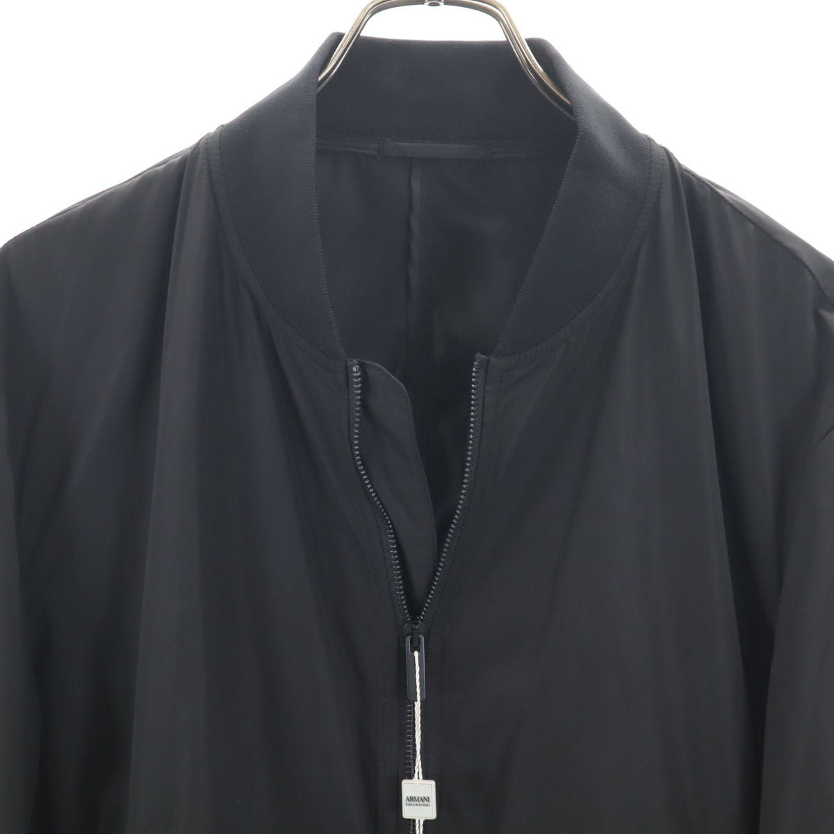 ARMANI COLLEZIONI Bulgarian Blouson Black Size 54