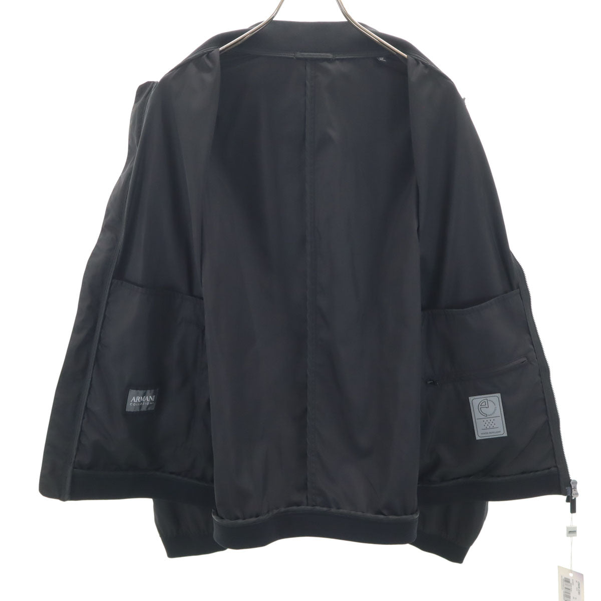 ARMANI COLLEZIONI Bulgarian Blouson Black Size 54